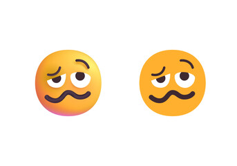 Obraz premium Woozy Face