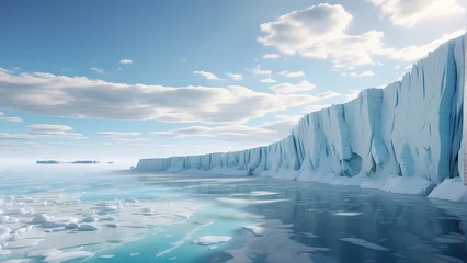 Fotobehang iceberg in polar regions © chep