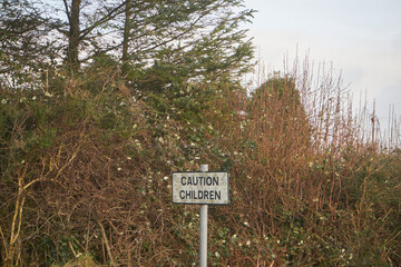znak drogowy,Irlandia 