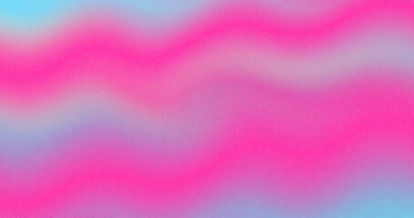 Hot pink gradient noise wave aurora aesthetic color background, banner, backdrop, cutout - obrazy, fototapety, plakaty