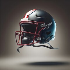 Fototapeta premium American Football Helmet isolated.