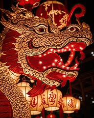 Chinese new year dragon 2024