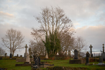 cmentarz, Irlandia 