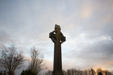 krzyż ,Irlandia	 - obrazy, fototapety, plakaty