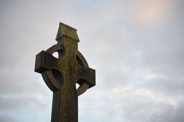 krzyż ,Irlandia	 - obrazy, fototapety, plakaty