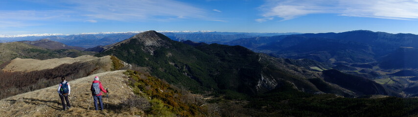 Fototapeta premium Montagne de la Mare-Provence