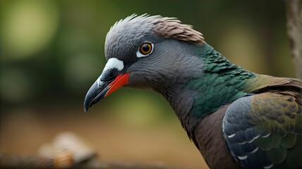 close up of a bird