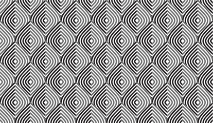 Obraz premium Geometric seamless pattern. Abstract geometric graphic design simple pattern