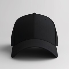 mock up baseball cap isolated on white background 