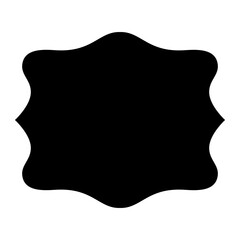 Vintage blank frames retro empty badge label.