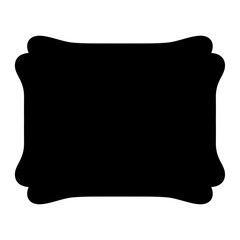 Vintage blank frames retro empty badge label.