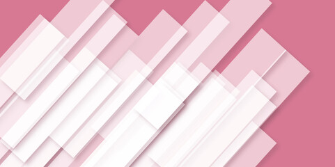 Abstract pink-white geometric vector background. Digital diagonal geometric vector elements and can be Bright modern minimal lines texture creative design.