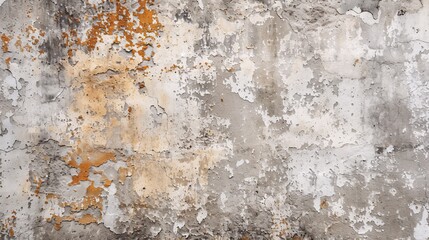 Vintage cream concrete wall with a clean, polished surface and aged cracked stone texture.