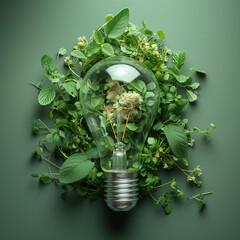 Lumière éternelle : L'Énergie Verte Illumine le Futur