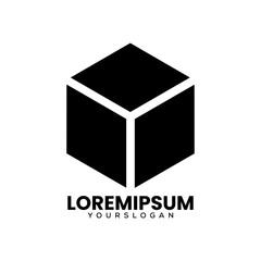 box icon logo design template