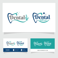VECTOR SET Dental care logo Template