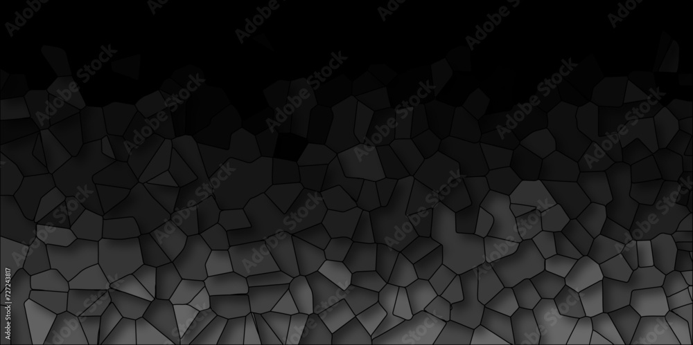Poster seamless pattern mosaic marble pattern texture with seamless shapes. dark and light gray geometric m
