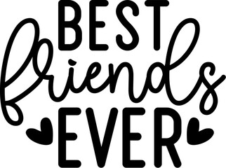 Best Friend SVG Design
