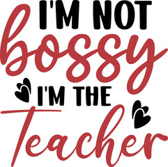 Teacher SVG Design