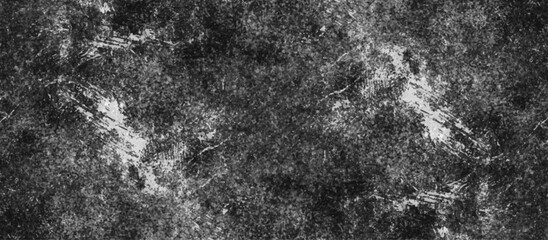 Abstract design with textured black stone wall background .horizontal design on cement and concrete texture for pattern and background. Seamless vector gray concrete texture.	