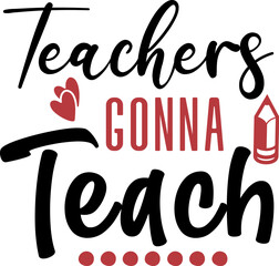 Teacher SVG Design