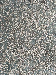 White gravel stone floor, texture background.