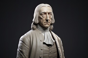 John Wesley statue.