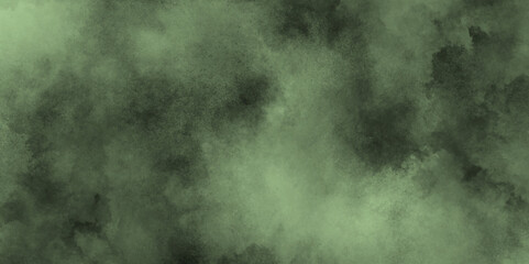 abstract Old grunge textures with scratches and cracks. Abstract smoke wallpaper background for desktop, green and black abstract background,