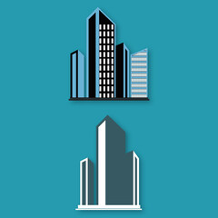 Fototapeta premium real estate business building logo collection illustration