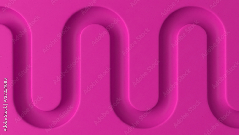Aufkleber pink abstract 3d background. smooth light, realistic graphics. 3d rendering
