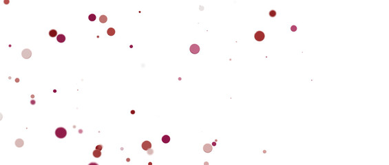 confetti png. red confetti falls from the sky.  3d