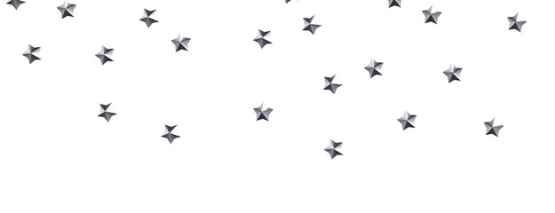XMAS Stars - stars background, sparkle lights confetti falling. magic shining Flying christmas stars on night