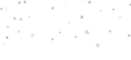 Obraz premium Frosty Snowfall: Mesmeric 3D Illustration Depicting Descending Holiday Snowflakes