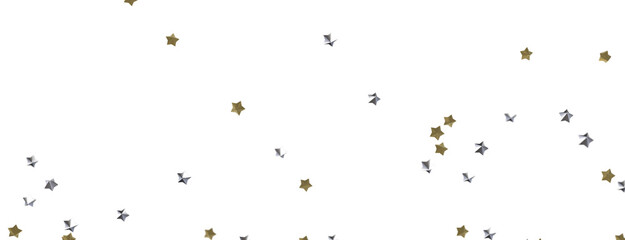 Celestial Christmas Symphony: Enthralling 3D Illustration of Falling Holiday Starbursts