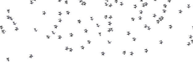 Radiant Showers: Immerse Yourself in a Spellbinding 3D Gold Stars Downpour