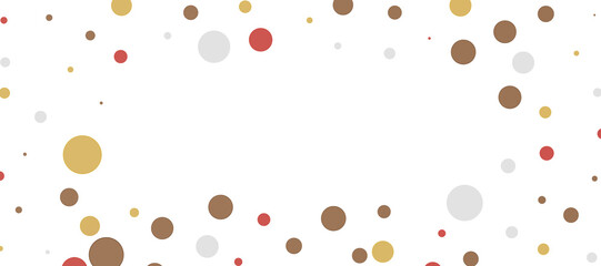 Multicolored paper confetti on transparent background. Realistic confetti flying. Colorful scattered items to holiday decorations.