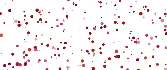 Fototapeta premium Glittering confetti on a transparent background. Holiday confetti png. red confetti falls from the sky.