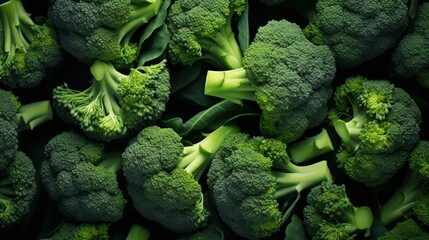 Broccoli Background Generative AI