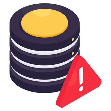 Premium download icon of server error 