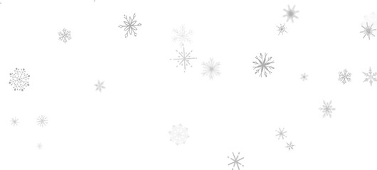 Fototapeta na wymiar Gentle Snow Drift: Mind-Blowing 3D Illustration of Falling Holiday Snowflakes