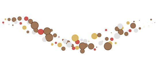 silver confetti explosion festive background