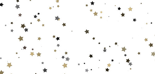 Golden Rainfall: Lose Yourself in a Mesmerizing 3D Stars Downpour