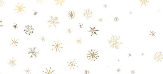 With Realistic Snowflakes Overlay On Light Silver Backdrop. Xmas Holidays