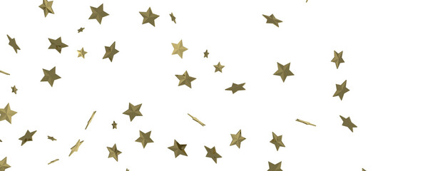 Cosmic Christmas Showers: Dynamic 3D Illustration of Descending Celestial Showers for the Holidays