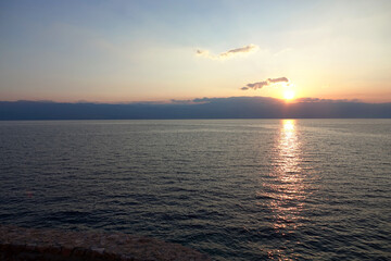 Morgen bei Vrbnik auf Krk, Kroatien