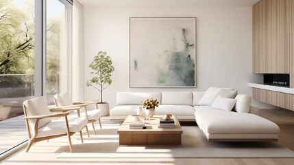modern living room luxury resort interior