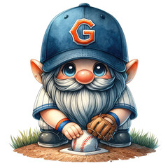 Baseball Gnome Clipart | Sporty Gnome Character Illustration
Cute Baseball Gnome Mascot | Sports Team Clip Art
Fun Baseball Player Gnome Design | Adorable Sporty Character