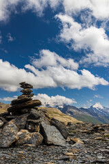 Landscape near Col de l'Iseran, Savoy, France