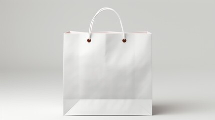 Large White Paper Bag Generative AI