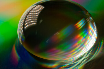 Wassertropfen auf CD